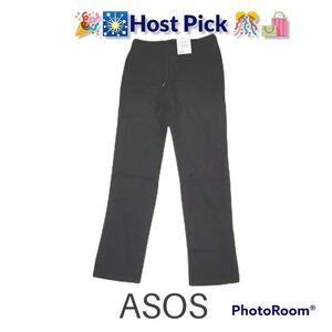 NWT Asos Black Drawstring Pants